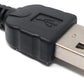 System-S Micro USB Kabel Datenkabel Ladekabel Winkelstecker 30 cm