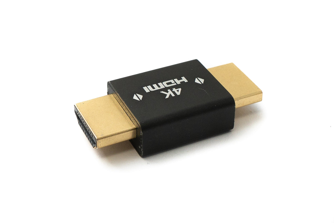 Adaptador HDMI SYSTEM-S cable estándar 4K macho a macho en color negro