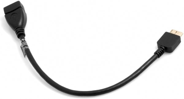 SYSTEM-S USB cable data cable OTG Host Micro USB 3.0 to USB A 3.0, 24 cm