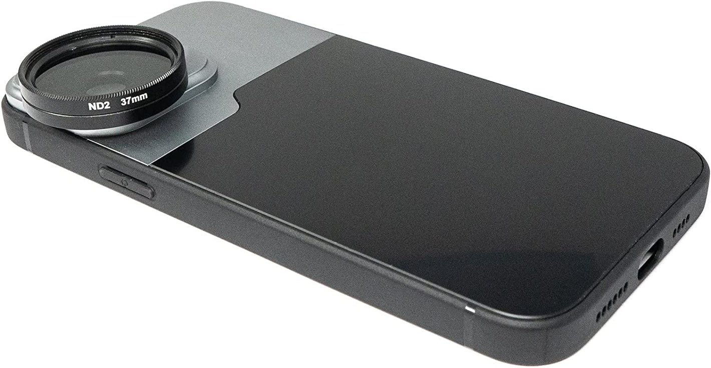 Kit de filtres SYSTEM-S ND densité neutre 37 mm avec étui et sac pour iPhone 14 Pro Max