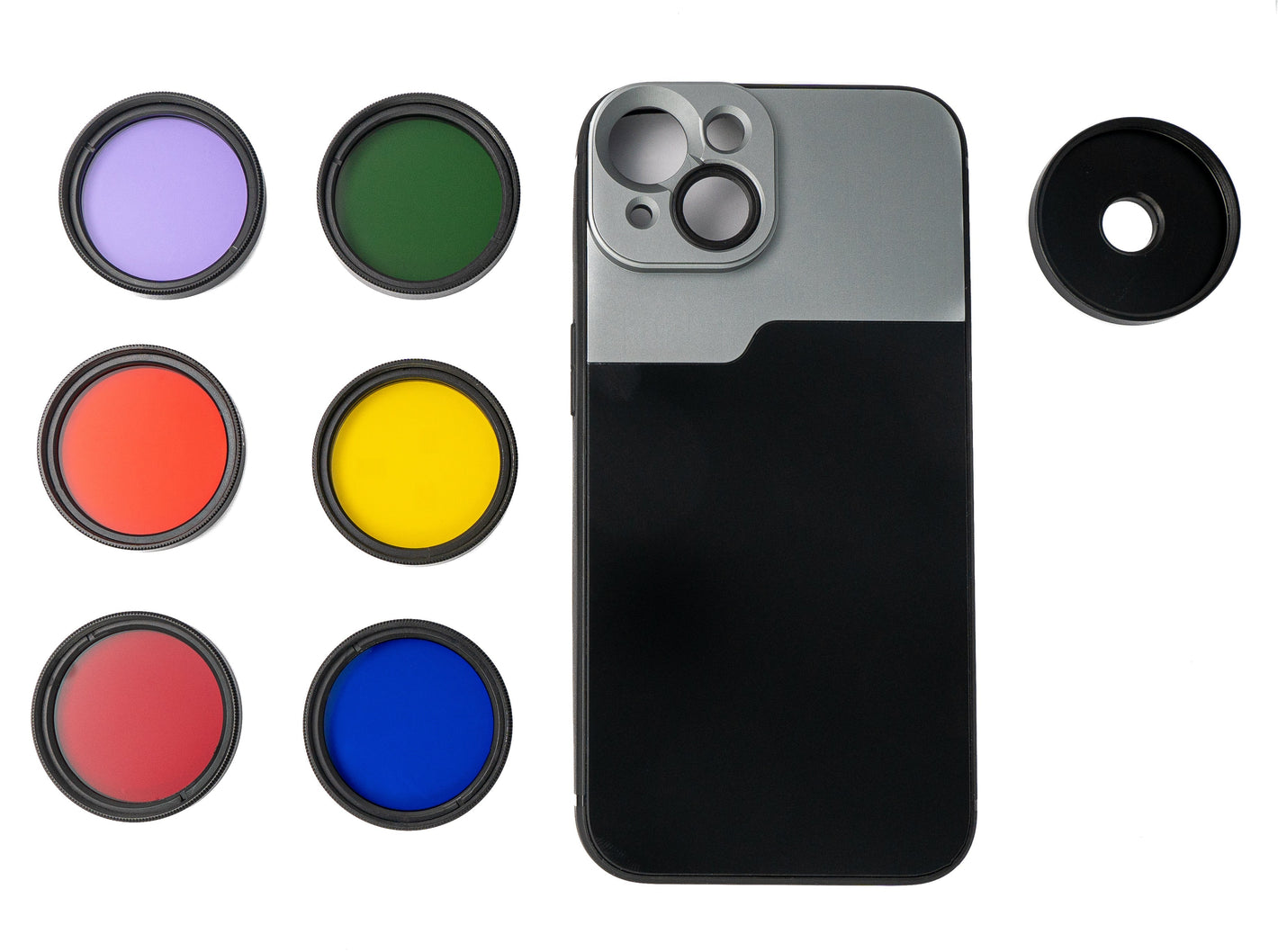 SYSTEM-S Color Filter Set 37 mm 6 pieces color filters for photography for iPhone 13