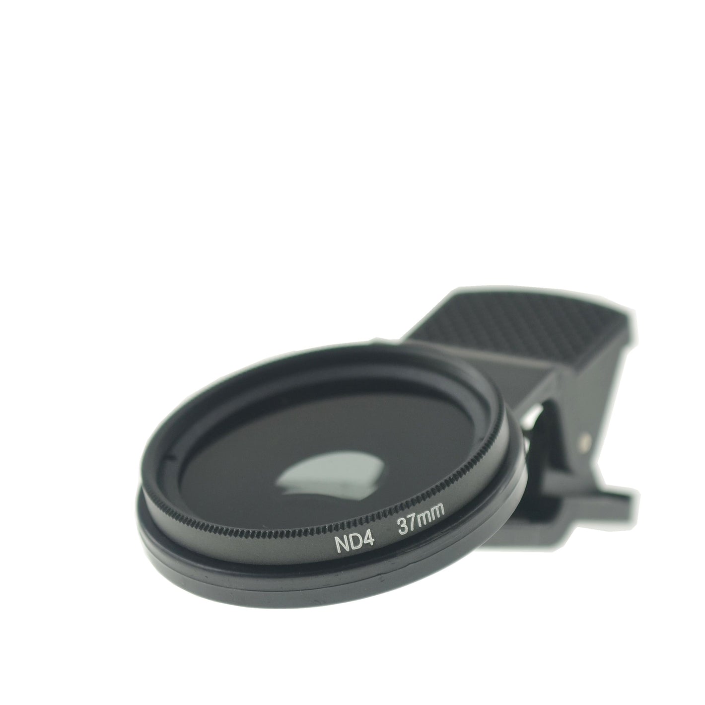 SYSTEM-S ND2 Filter 37 mm Neutraldichtefilter Graufilter mit Clip für Smartphone