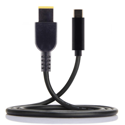 SYSTEM-S USB 3.1 Kabel 145 cm Typ C Stecker zu Rectangle 11,0 x 4,5 mm Stecker Adapter