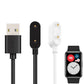 SYSTEM-S USB 2.0 Kabel in Weiß Ladekabel für Huawei Watch Fit Smartwatch