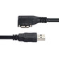 Cable SYSTEM-S USB 3.0 3 m tipo A macho a micro B macho angular tornillo en negro