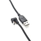 SYSTEM-S USB 3.1 Kabel 150 cm Typ C Stecker zu 2.0 A Stecker 180° U Turn Winkel