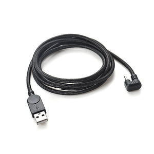 SYSTEM-S USB 3.1 Kabel 150 cm Typ C Stecker zu 2.0 A Stecker 180° U Turn Winkel