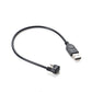 SYSTEM-S USB 3.1 Kabel 150 cm Typ C Stecker zu 2.0 A Stecker 180° U Turn Winkel