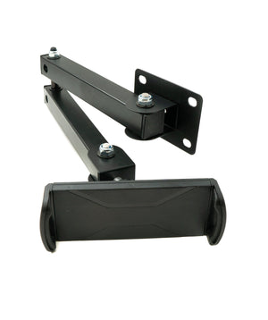 Wall ceiling mount aluminum arm tilts 180° for tablets from 13 to 28 cm