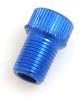 SYSTEM-S valve adapter valve adapter Presta to Schrader from bicycle valve to car valve in blue