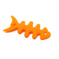 SYSTEM-S Cable Manager Wrap Cable Winder Fish Shape Silicone Winder Cable Protector for Headphones in Orange