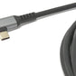 USB 3.2 Gen 1 Kabel 7m Typ C Stecker zu 3.0 Typ A Stecker Adapter Winkel Schwarz