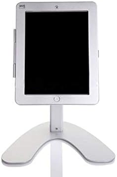 Stand fieristico di presentazione System-S in alluminio da 31 cm con serratura per iPad Pro 10,5 pollici