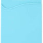 System-S 1x smartphone card holder silicone case card case in blue