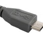 USB 2.0 Kabel 50 cm Micro B Stecker zu Stecker Adapter Schwarz