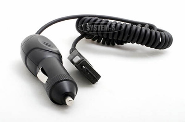 SYSTEM-S Car Charging Cable 12V Power Supply for LG Mobile Phones