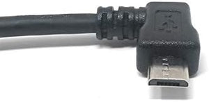 System-S Micro USB  (male) zu Micro USB (male) Adapter Kabel Verlängerung ca. 8 cm