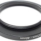 SYSTEM-S lens adapter 37 mm thread to 46 mm step up ring in black for filters