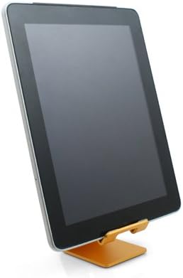 System-S metal holder stand in gold color for mobile phone, smartphone, e-book reader, tablet PC