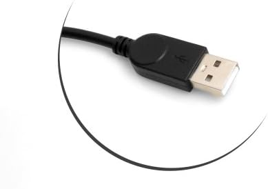 System-S Mini USB Kabel Mit 90° Winkelstecker – 27 Cm, Ideal Für Enge Anschlüsse