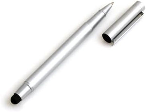 SYSTEM-S Stylus Ballpoint Pen 2 in 1 for Tablet PC Smartphone Mobile Phone