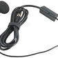 Casque mono-oreillette System-S avec télécommande pour smartphone, téléphone portable, tablette PC, noir