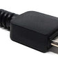 SYSTEM-S USB 3.1 Kabel 25 cm Typ C Stecker zu 3.0 Micro B Stecker Adapter in Schwarz