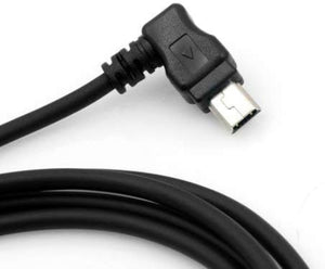 System-S 2m Mini USB Kabel 90° gewinkelt rechts Winkelstecker