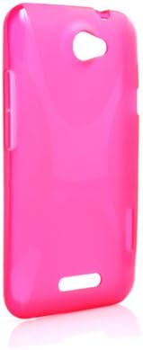 Housse de protection en silicone System-S rose pour HTC One X S720E