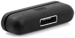 Connettore adattatore magnetico System-S per cavo di ricarica femmina con ingresso micro USB per Sony Xperia Z1 Z2 Z1S Z3 in nero