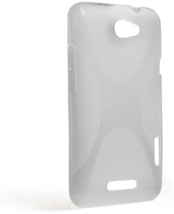 System-S Silikonhülle Tasche Case Cover Schutz Hülle Transparent für HTC One X S720E