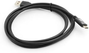 System-S USB 3.1 Tipo C a USB 2.0 A Cable de datos Cable de carga Cable adaptador para dispositivos USB Tipo-C 1,4 metros