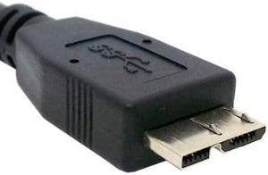 Adaptateur hôte System-S Micro USB 3.0 OTG Câble On-the-go 12 cm