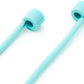 System-S 10x silicone strap holder for AirPods headphones in turquoise