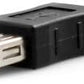 SYSTEM-S USB Typ A Stecker auf USB Typ A Buchse Adapterkabel Adapterstecker Adapter