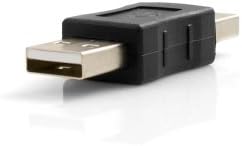 SYSTEM-S USB Typ A Stecker auf  USB Typ A Stecker Adapterkabel Adapterstecker Adapter