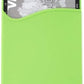 System-S 1x Smartphone Kartenhalter Silkonhülle Kartenetui in Grün