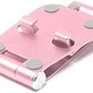 Soporte plegable de aluminio System-S para tablet y smartphone en color rosa