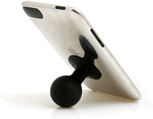 System-S silicone stand in black for smartphone & MP3 player