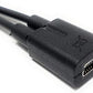 SYSTEM-S USB 2.0 Y Kabel 25 cm Mini B Buchse zu Mini B und Micro B Stecker Adapter