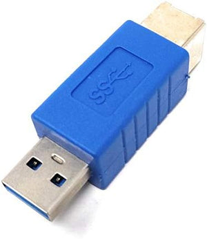 System-S USB A 3.0 Stecker auf USB Typ B Buchse Converter
