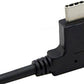 System-S OTG Host USB A 3.0 (female) zu USB 3.1 Type C (male) 90 grad Winkelstecker Adapter Datenkabel Kabel Verlängerung 11 cm
