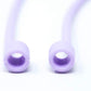 Supporto per cinturino in silicone System-S 5x per cuffie AirPods in viola