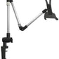 System-S table mount holder with swivel arm flexible stand with table clamp for iPad Pro 12.9 inches