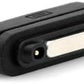Connettore adattatore magnetico System-S per cavo di ricarica femmina con ingresso micro USB per Sony Xperia Z1 Z2 Z1S Z3 in nero