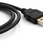 System-S Micro USB Kabel Winkelstecker Winkel Gewinkeld 1 m