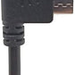 SYSTEM-S USB 3.0 Kabel 20 cm Micro B Stecker zu 2.0 Micro B Stecker Winkel Adapter