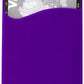 System-S 10x porta carte per smartphone custodia in silicone porta carte in viola