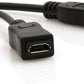 SYSTEM-S 3 in 1 OTG Host USB A (female) zu Micro USB (male/female) Datenkabel Kabel 20 cm