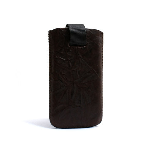 Housse en cuir marron pour Apple iPhone 4 4S iPod Touc